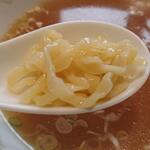 喜一 - 曽我製麺の中太麺