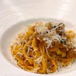 リストランテ・ベニーレベニーレ - いわて短角牛とポルチーニ茸のトリュフ香るボロネーゼ