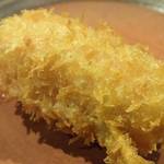 大阪串かつ　テンテコマイ - 【特串】「チーズベーコン」：チーズのベーコン巻を香り高く！