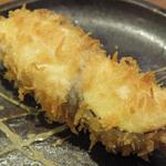 大阪串かつ　テンテコマイ - 【100円串】「なす」：ホクッと心地よい食感！なすがままに味わって♪