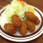 しるや - カキフライは裏切らないね。 500円