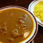 グレート・インディア - チキンカレー＆ライス　680円　ランチ　ラッシー付