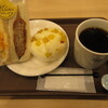 デリカフェ・キッチン草津 - 購入したパンとブレンド珈琲