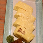 蕎麦切り 旗幟 - 出汁巻き700円