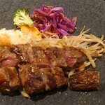 Teppanyaki Sazan - 国産牛サーロインステーキ