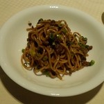 スーツァン・レストラン陳 - 汁なし担担麺（取り分け後）