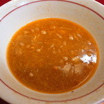 千里眼 - カラアゲが溶けたスープはキムチ風味（2012年10月13日）