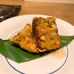 タイ料理 みもっと - ④ホイジョー(蟹肉の湯葉包み揚げ)