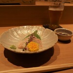 鮨 清松 - ♦お造り（クエ）