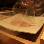 鮨 清松 - 燻製の香りがふわ～っと