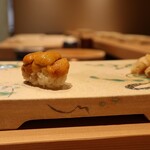 鮨 清松 - 紫ウニ