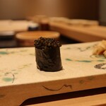 鮨 清松 - キャビア軍艦☆初の体験