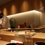 鮨 清松 - 若い大将！テキパキとこなされ