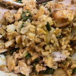 自家製麺 まさき - 【2021.11.13】追い飯でフィニッシュ。