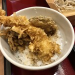 ばんどう太郎 - 〇ミニ天丼539円