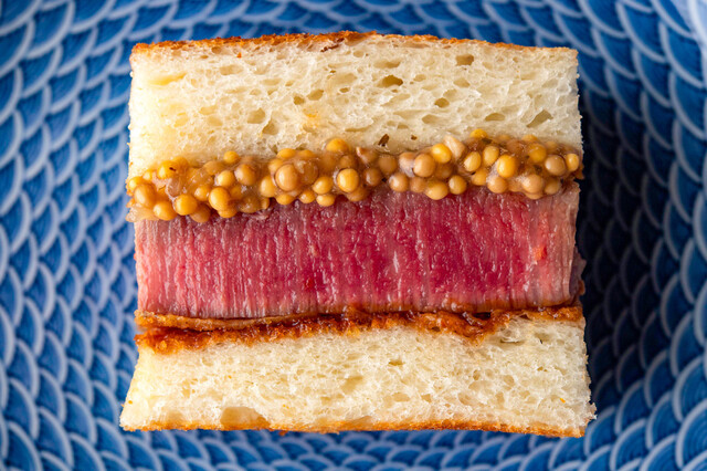 牛ヒレカツサンド