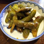 金町製麺 - ペペロン風枝豆