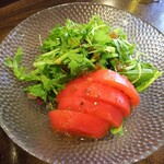 金町製麺 - トマトサラダ