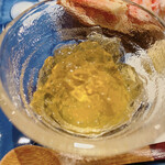 京極寿司 - 土佐酢の三杯酢のジュレ