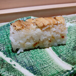 京極寿司 - アナゴの蒸し寿司