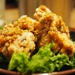 卓 - 特製だれのから揚げその２