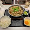 吉野家 - すき焼き定食肉増し