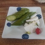 ささのや - おしんこ～♪(´ε｀*)小梅ﾁｬﾝが何気に嬉しい♪