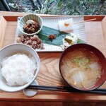 HAGI CAFE  - 朝ごはん全景