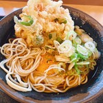 東西そば - 天玉そば　490円