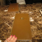 ベッラヴィスタ ラウンジ - 【夜】メニュー表です