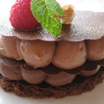 ベッラヴィスタ ラウンジ - 【昼】チョコクリームのケーキ