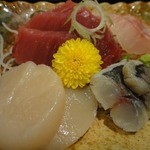 寿司安 - お造りおまかせ。