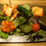 キムチ盛り合わせ