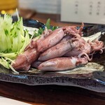 旬魚菜 しら川 - メトイカの塩茹で