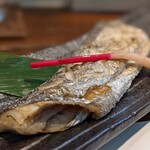 旬魚菜 しら川 - 太刀魚塩焼き