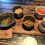 山元麺蔵 - 卓上調味料