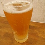 彩菜・中華ダイニング - ノンアルコールビール一杯目