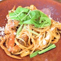 京の発酵イタリアンCAMOS - ワタリガニのトマトクリーム