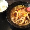 kare-hausukokoichibanya - 特製えびラー醤！ニラ玉カレーらーめん＋イカ＆追い飯