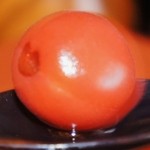 そば処 薬師 - 御食事前の「小粒梅干」美味です(12/6UP)