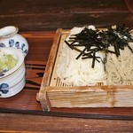 そば処 薬師 - 「合盛ざる」\950です(12/6UP)