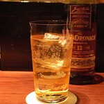 バー エルラギート - GlenDronach aged 12 years のダブルのハイボール