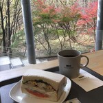 PANORA kitchen of the seasons - 日替わりサンドウィッチとコーヒー