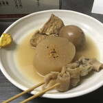 花くじら - 厚揚げ、たまご、大根、すじ肉