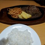 ステーキ宮 - 奥様オーダーのハンバーグ