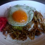Teppanyaki Okonomiyaki Kaya - ブタ焼きそばBセット￥780