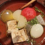 竹の第 - おでんの盛り合わせ