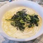 EAT - ほうれん草とクリームのスパゲティ2021.11.13