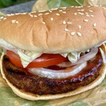 BURGER KING - 「プラントベースワッパー」540円也。税込。