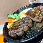 いきなりステーキ - トッビングハンバーグにはステーキソースを！